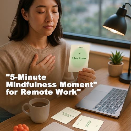 Daily Affirmation Cards for Women Men - 49-Day Positive Mindfulness& Inspirational Cards Deck | Self Care Gifts for Anxiety Relief, Stress Management& Meditation |Therapy Tools for Mental Health