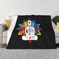 Buddha Chakra Meditation Lightweight Super Soft and All Season Warm,Thermal Blanket, Blanket for Sofas - size: 60"x50"