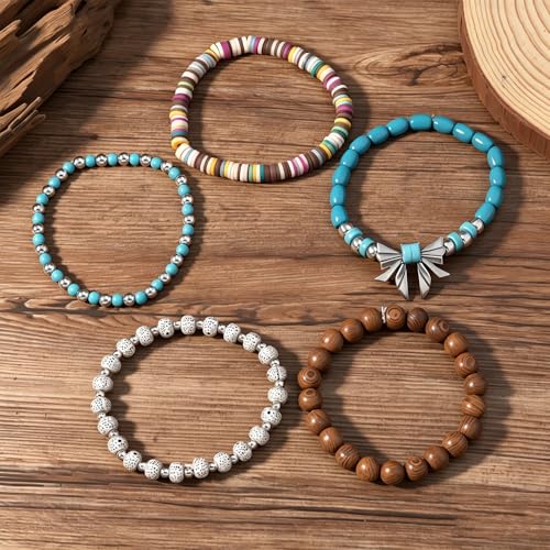 Gothic Bracelet Adjustable Punk Braided Leather Multilayer Grunge Set Bracelets Emo Metal Cuff Wrap Bangles Meaningful Gift - color: J-BZ-71