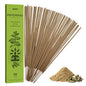 Patchouli Incense Sticks (50 Sticks), 100% Natural sustainably harvested Patchouli Leaves, Suitable for Yoga, Meditation, Relaxation, and Spiritual Purification - color: Patchouli