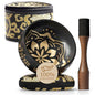 Silent Mind Tibetan Singing Bowl Set – Easy to Play & Beginner Friendly Meditation Bowl with Cushion, Mallet & Case | Stress Relief & Mindfulness | Gift-Ready - color: Coal Black, size: With Case