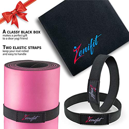 Yoga Mat Bag – Versatile Yoga Bag with Mat Straps & Storage Pockets, Holds Yoga & Pilates Mats, Lightweight & Durable - color: Lavender Bliss