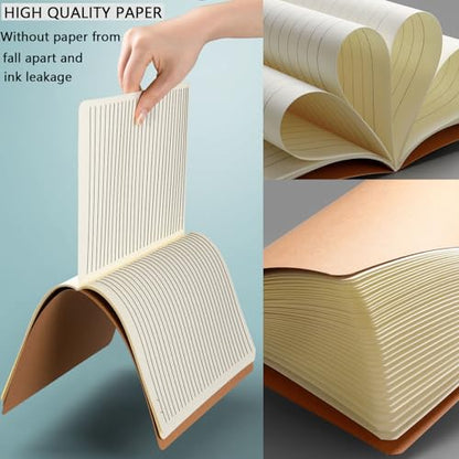32 Pack A5 ruled Notebook Journals for travelers,students and office,Writing diary Subject Notebooks, Lined thick paper,60Pages, 30 Sheets,8.3x5.5inch - style: 32pack Lines pages