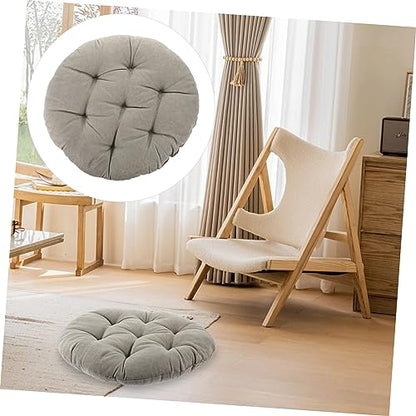 Meditation Seat Pad Round Floor Pillow Yoga Bolster Thick Cushion for Outdoor Indoor Use Comfortable Seat Pad for Living Room