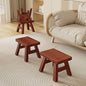 Sturdy Step Stool Footstool Solid Wooden Small for Kids Adults Sink Plant Stand Fishing Stool (Brown) - color: Brown