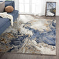 LUXE WEAVERS Marble Swirl Abstract Area Rug, Blue 5x7 - color: Blue, size: 5' x 7' (Rectangular)