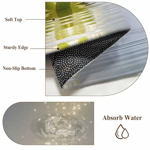 Rectangle Rug 8x10Ft Abstract Lotus Flower Soft Indoor Throw Rugs Carpets for Living Dining Bedroom Kids Room Non-Slip Playroom Crawl Rug Floor Mats Meditation Floral Art - size: 8x10ft