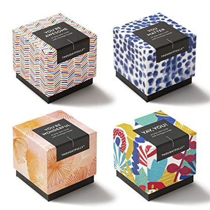 Compendium ThoughtFulls Pop-Open Cards — 4-Pack of You're Awesome, You Matter, You're Wonderful, Yay You —120 Pop-Open Cards, Each with a Different Message Inside - color: Awesome, Matter, Wonderful, Yay You