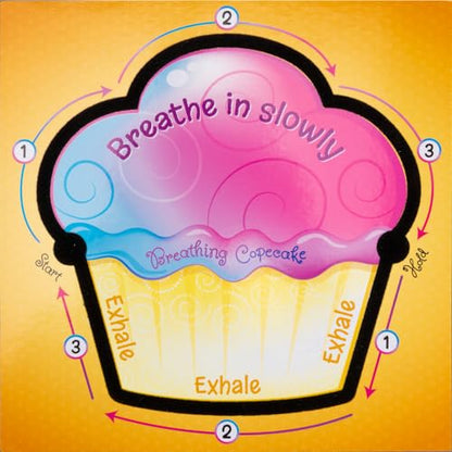 Really Good Stuff Tactile Breathing Copecake Cards - Social-Emotional Learning Tools for Children - Calming, Meditative Classroom Supplies - Promotes Relaxation & Helpful Breathing Techniques - style: Tactile Breathing Copecake