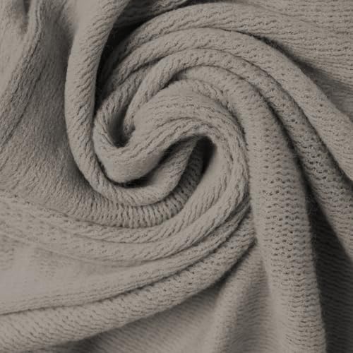 Cocoon Knit Shawl Scarf for Women, Soft Pashmina Poncho Wrap, Stylish Shawl and Scarf - color: Light Green