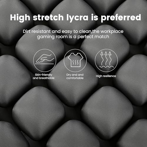 JOYMAY Travel Seat Cushion Inflatable Seat Cushion 56 Ergonomic Air Cell 3D Air Seat Cushions Adjustable Inflatable Portable Airplane seat Cushion for Wheelchair, Car, Office, Home Living (Grey)