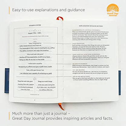 | Daily Gratitude Journal | 180 Days to Greatness, Mindfulness & Motivation | Be Your Best Self