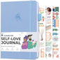 Clever Fox Self-love Journal – Guided Self-Discovery Log for Self-care, Reflection & Self-help, Mental Health, Gratitude & Mindfulness (Periwinkle) - color: Periwinkle