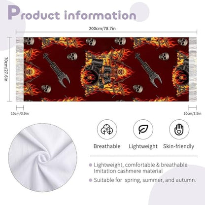 Ladies Warm Autumn Scarf Pashmina Wraps Shawl Winter Cozy - color: Picture (361)