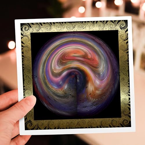 3dRose Meditation 12 Greeting Cards with envelopes