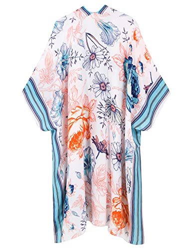 Kimonos for Women Swimsuit Coverups Beach Cover Up Swimwear Cardigan Summer - color: Bright Fresh