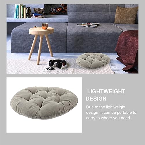Mikinona Floor Pillow Seat Thick Meditation Cushion Outdoor Boho Pain Relief Pad