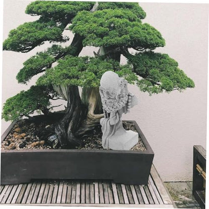 1pc Sleeping Buddha Statue Stone Outdoor Sculpture for Zen Garden Decor Compact Celestite Powder Figurine for Entryway and Meditation Spaces