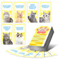Cards Against Anxiety, 50 Cat Affirmation Cards for Stress Relief and Self Care Mindfulness