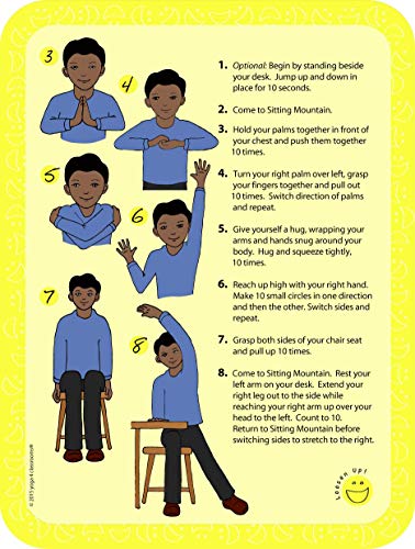 Activity Card Deck - Activities for Kids - Mindfulness - 67 Colorful Cards for Learning Yoga in Schools and Classrooms