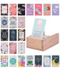 Mr. Pen- Encouragement Cards with Wooden Stand, 100 pcs Inspirational Cards, Motivational Cards, Inspirational Note Cards, Motivational Quote Cards, Kindness Cards - color: Light Honey