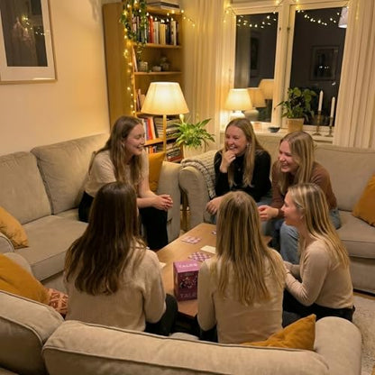 TALES 150 Conversation Cards, Friends Edition, Fun Friend Games for Adults, Teens, Kids, Perfect for Parties, Game Nights, Gifts & Gatherings, Conversations with Friends, Meaningful Connections - color: Friends Edition
