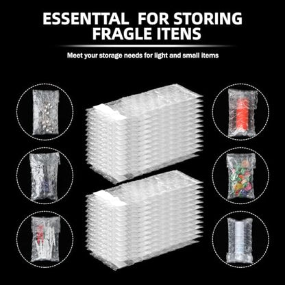 Frienda 300 Pcs Clear Self Sealing Bubble Cushion Bags Double Wall Bubble Pouch Bag Plastic Shockproof Protective Packing Bags for Small Business Moving Shipping Packaging Storage(2" X 3.15") - size: 2" X 3.15"