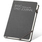 CAGIE Lined Journal Notebook for Work 256 Pages Hardcover Journals for Writing with Pen Loop A5 Daily Journaling Notebooks with Pocket, 5.7" x 8.3", Grey - color: 01 grey