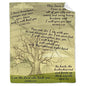 AMITAYUS Tree Healing Scripture Bible Verse Fleece Throw Sympathy Prayer Blanket Religious Christian Inspirational Gifts for Women Friends - 40''x50'' - color: Tree Healing Scriptures Prayer, size: Small 50"x40