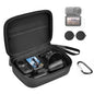 Carrying Case for DJI Osmo Nano, 8 in 1 Osmo Nano Travel case Protective Storage Bag for DJI Osmo Nano Standard Combo Including 2 Silicone Lens Caps, 4-Pack Lens Screen Protectors