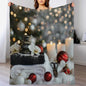 Zens Stones Snowflakes Throw Blanket, Soft Lightweight Cozy Warm Relaxing Spiritual Candle Flannel Blankets for Couch Bed Travel, 30"x40" - color: Zens Stones Snowflakes, size: 30"x40"