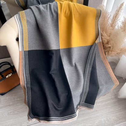 Winter Scarf for Women Dressy Evening Pashmina Shawl Wraps Open Front Poncho Blanket Fashion Travel Shawls Cape Wrap