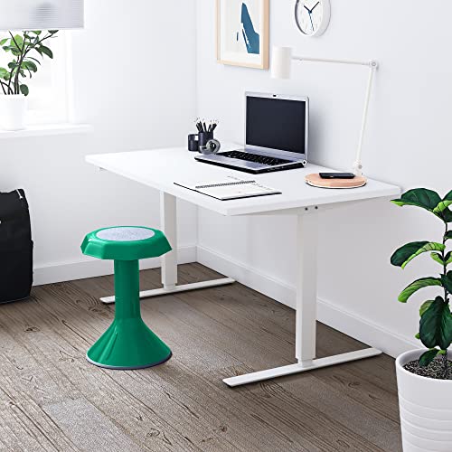 ECR4Kids ACE Active Core Engagement Wobble Stool, 18-Inch Seat Height, Flexible Seating, Green - color: Green