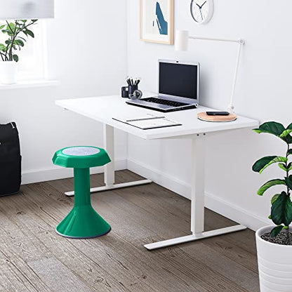 ECR4Kids ACE Active Core Engagement Wobble Stool, 18-Inch Seat Height, Flexible Seating, Green - color: Green