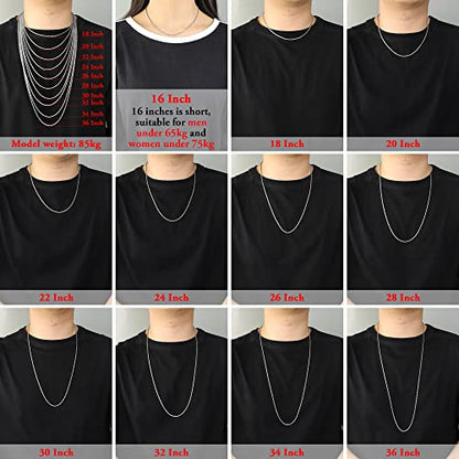Twist Chain Necklace - Stainless Steel Rope Jewelry for Men & Women - size: 20 Inches, style: 5 mm Wide