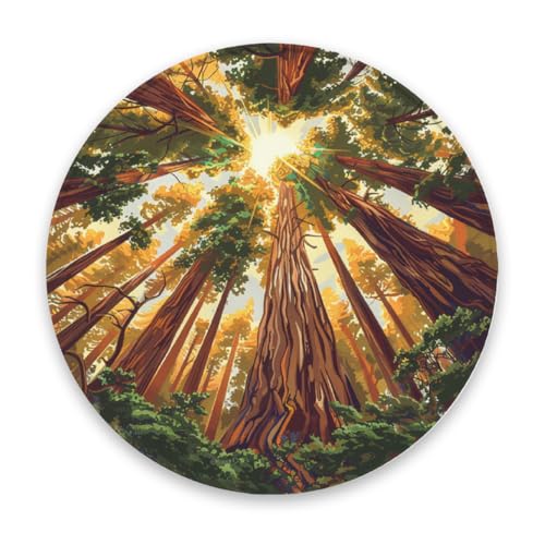 Meditating Ray Art Design 4 Foldable Round Mat Washable Throw Rugs Non-Slip Soft Floor Mats for Entryway Laundry Living Room Kid‘s Room Nursery Gift - color: Design 4, size: 2XL (59"- Diameter)