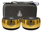 M3 Zen Frequency Sound Machine | Portable Meditation Chime for Deep Calm, Anxiety Relief & Sleep Aid | Screen-Free Alternative to Kinetic Sand Art | Includes Carry Bag - color: Gold