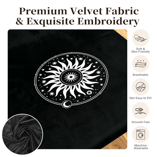 Meditation Cushion Set with High-Density Foam : 26.4" Large Floor Pillow for Yoga, Meditation, Sitting，Zafu & Zabuton Removable Washable Luxe Velvet Cover - color: B
