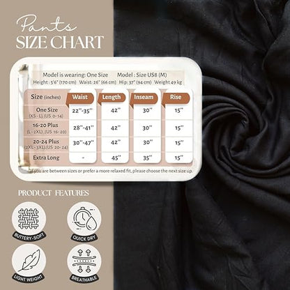 B BANGKOK PANTS Harem Pants Women Yoga Boho Clothes with Pockets - color: Black Classic, size: One Size