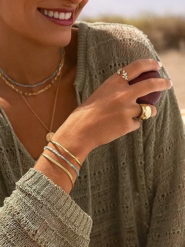 SINGULARU Gold Stainless Steel Bracelet