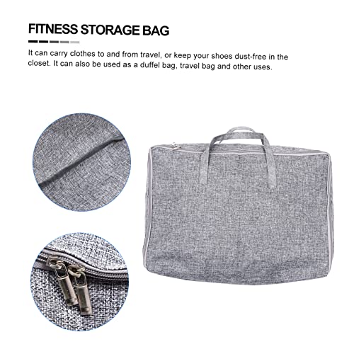 Cabilock Capacity Outdoor Travel Storage Bag Versatile Handbag for Fitness Luggage for Blankets Quilts and More Easy to Clean with Smooth Zipper