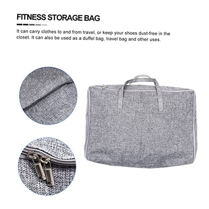 Cabilock Capacity Outdoor Travel Storage Bag Versatile Handbag for Fitness Luggage for Blankets Quilts and More Easy to Clean with Smooth Zipper