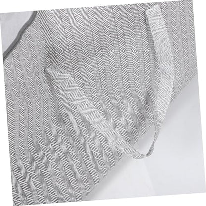 Vaguelly Large Capacity Foldable Storage Bag Organizer for Clothes and Blankets Heavy-Duty Fabric Zipper for Closet Organization and Moving Supplies