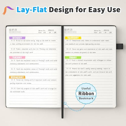 Oucaru Lined Journal Notebook, 16 Pack, 180 Pages, A5 Journals for Writing, 100 GSM Thick Paper, Small Notebooks Daily Journal for Women Men Work, Business, School, Travel Supplies - color: Sky Blue
