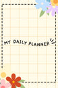 Daily Planner: Minimalist Diary, Journal, and Reflective/Mindfulness tool