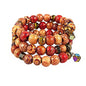Wood Bead Wrap Bracelet (B93)