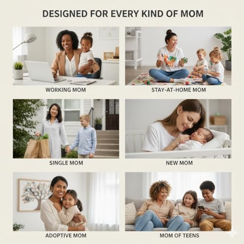 Affirmations for Mom – gifts mom, mom gifts, Inspirational & Positive Cards for Mothers, Daily Motivation, Self-Care & Encouragement, Thoughtful Birthday or Mother’s Day Gift from Son or Daughter, Affirmations for a badass,Badass Affirmation Cards