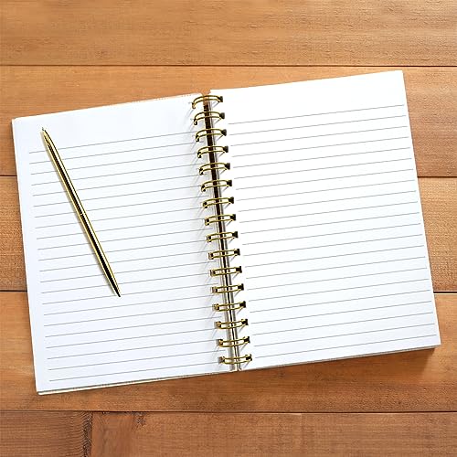 Designer Greetings, Designer Papers Flex Cover Journal with Elastic Band, Plant Life Design - 320 Pages (6” x 8.25”) - Back-to-School Supplies, Creative Writing, Personal Notes - style: Plant Life