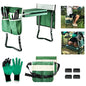 Garden Kneeler and Seat Stool Heavy Duty Garden Folding Bench with Large RemovableTool Pocket Gloves and Soft EVA Kneeling Pad for Gardening Lovers - size: Style B