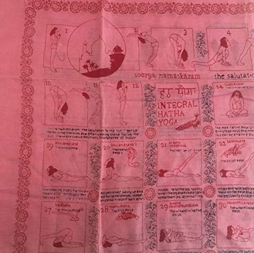 OMA® Yoga Prayer Shawl Wrap Soft Cotton Yoga Posture Asana Pose Hatha Scarf - Large Size